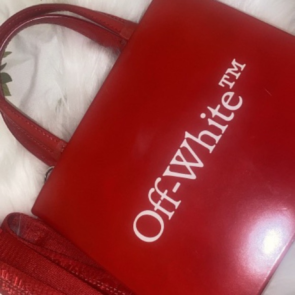 Off-White Red Handbag